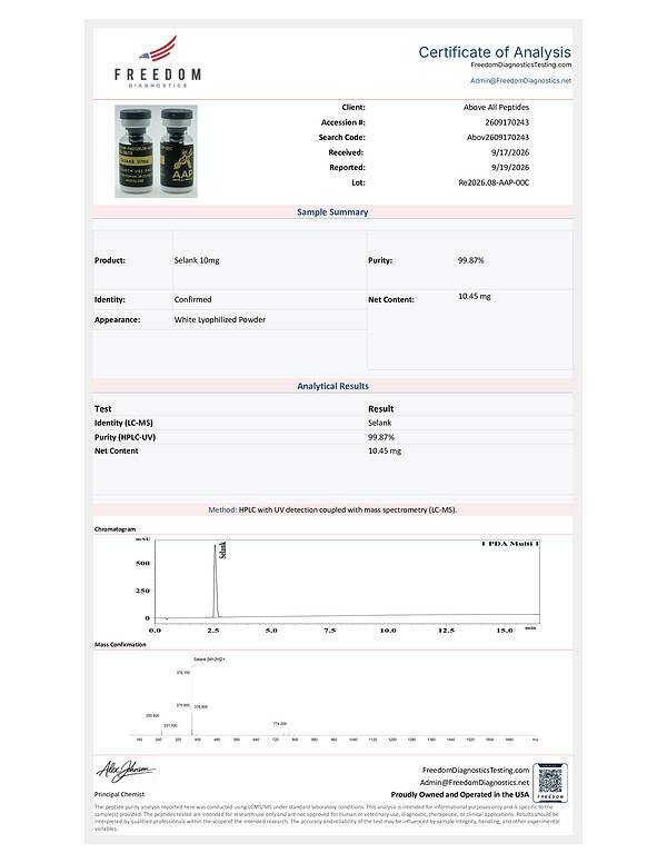 Selank 10mg